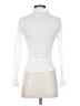 2 Much LA White Long Sleeve Blouse Size M (estimated) - photo 2