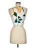 Missguided Silver White Sleeveless Blouse Size 8 - photo 2