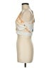Missguided Silver White Sleeveless Blouse Size 8 - photo 5
