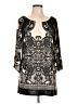 Lilypad 100% Polyester Black 3/4 Sleeve Blouse Size L - photo 1