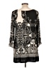 Lilypad 100% Polyester Black 3/4 Sleeve Blouse Size L - photo 2