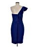 Vince Camuto Solid Blue Cocktail Dress Size 8 - photo 2