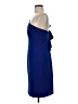 Vince Camuto Solid Blue Cocktail Dress Size 8 - photo 5