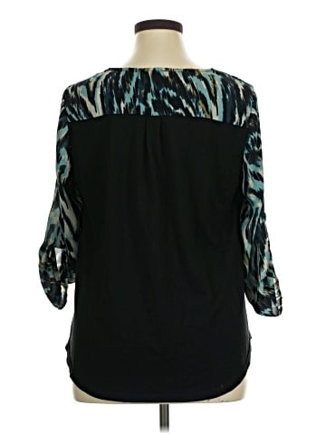 Tacera 3/4 Sleeve Blouse (view 2)