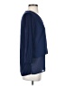 MICHAEL Michael Kors Blue 3/4 Sleeve Top Size S (petite) - photo 4
