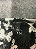Talbots 100% Viscose Black 3/4 Sleeve Blouse Size XL - photo 7