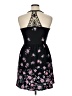 Derek Heart Floral Black Cocktail Dress Size XL - photo 2