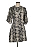 Zara Paisley Gray Cocktail Dress Size M - photo 1