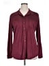 Natural Reflections Burgundy Long Sleeve Blouse Size XL - photo 1