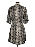 Zara Paisley Gray Cocktail Dress Size M - photo 2