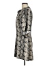 Zara Paisley Gray Cocktail Dress Size M - photo 5