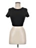 Shein Black Short Sleeve T-Shirt Size 6 - photo 1