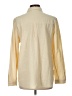 Unbranded Color Block Yellow Long Sleeve Button-Down Shirt Size L - photo 2
