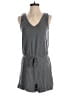 MWL by Madewell Solid Gray Romper Size XXS - photo 1