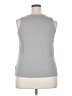 Merona 100% Rayon Gray Sleeveless Top Size XXL - photo 2