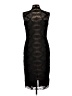 Tadashi Shoji 100% Polyester Argyle Black Cocktail Dress Size 10 - photo 2