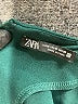 Zara Solid Green Cocktail Dress Size M - photo 7