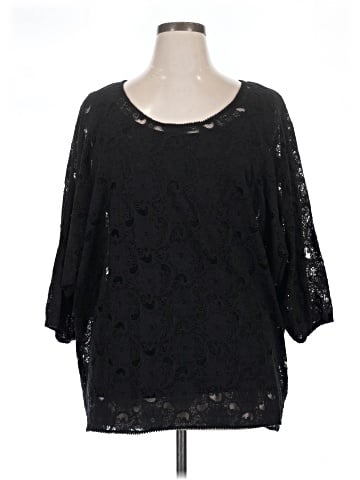 Nurture 3/4 Sleeve Blouse (view 1)