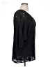 Nurture 100% Cotton Black 3/4 Sleeve Blouse Size XL - photo 4