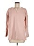 Purejill Pink Long Sleeve Top Size Med Petite - photo 1