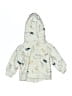Carter's Ivory Zip Up Hoodie 3-6 MO / 6 MO - photo 2