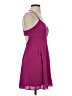 Express 100% Polyester Solid Purple Cocktail Dress Size 0 - photo 4