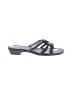 Etienne Aigner 100% Leather Gray Sandals Size 9 1/2 - photo 1