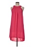 H&M 100% Polyester Solid Pink Casual Dress Size 6 - photo 1