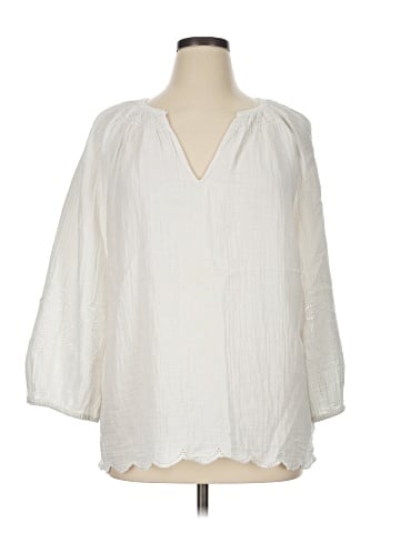 Gap 3/4 Sleeve Blouse (view 1)