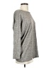 Cherish Gray Long Sleeve Top Size S - photo 4