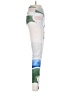 Carbon38 Graphic White Active Pants Size S - photo 4