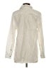 Marine Layer Hearts Ivory Long Sleeve Button-Down Shirt Size S - photo 2