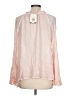 wonderly 100% Rayon Pink Long Sleeve Blouse Size L - photo 2