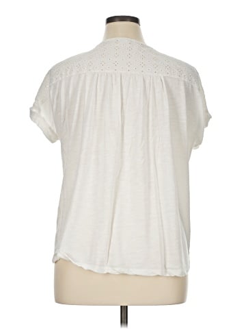 Lucky Brand Short Sleeve Blouse (view 2)