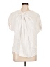 Universal Standard White Short Sleeve Blouse Size 16 (S) - photo 1
