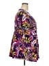 Torrid Purple Short Sleeve Blouse Size 2X (2) - photo 4