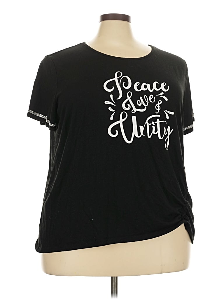 Pre-owned Retrology Short Sleeve T-shirt In Black