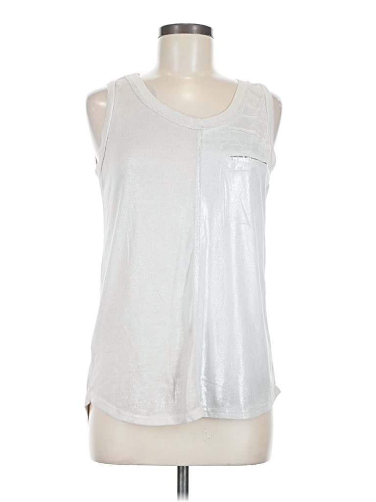 Pre-owned Venti6 Sleeveless T-shirt In Silver