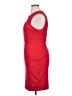Bisou Bisou Solid Red Cocktail Dress Size 16 - photo 5
