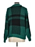 Cato Plaid Green Pullover Sweater Size M - photo 2