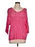 Assorted Brands 100% Viscose Pink Pullover Sweater Size L - photo 1