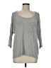 Splendid Gray 3/4 Sleeve T-Shirt Size M - photo 1