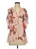 Belle + Sky Tan 3/4 Sleeve Blouse Size L - photo 1