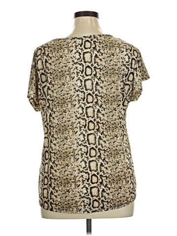 Jaclyn Smith Short Sleeve Blouse (view 2)