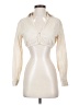 Bacio Ivory Long Sleeve Blouse Size S - photo 1