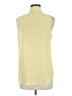 Equipment 100% Silk Yellow Sleeveless Silk Top Size M - photo 2