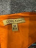 Assorted Brands 100% Polyester Paisley Orange Sleeveless Blouse Size 12 - photo 4
