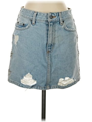 Carmar Denim Skirt (view 1)