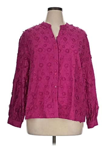 Soft Surroundings Long Sleeve Blouse (view 1)