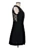 BCBGeneration 100% Recycled Polyester Black Cocktail Dress Size 6 - photo 4